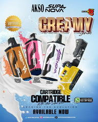 AKSO Supa Nova PRO NAU Cartridge 12000 Puffs